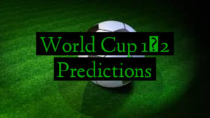 World Cup 1×2 Predictions