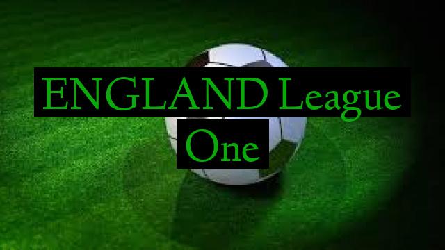ENGLAND League One