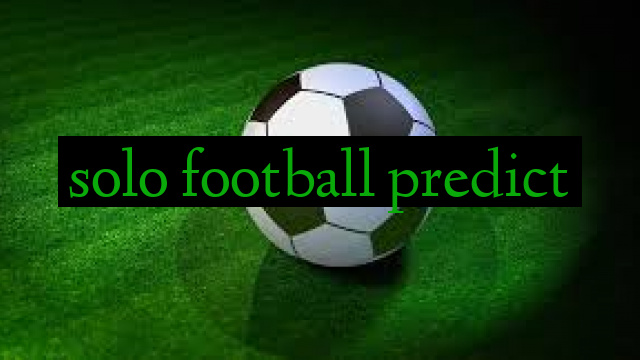 solo football predict
